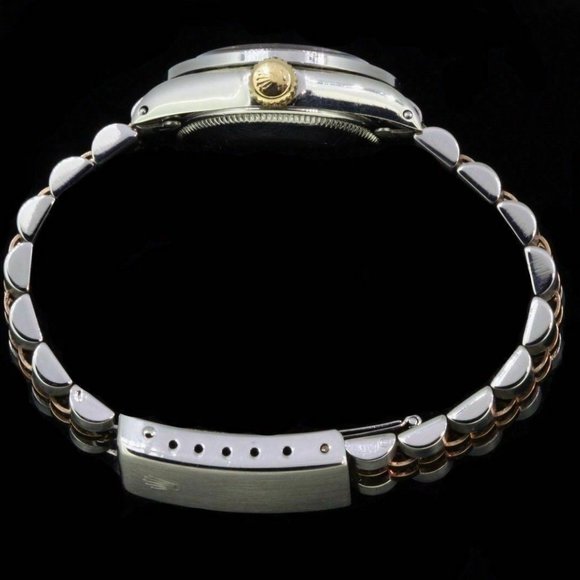 Ladies Rolex Oyster Perpetual Datejust Malachite Diamond Dial Bezel Emerald main image 4